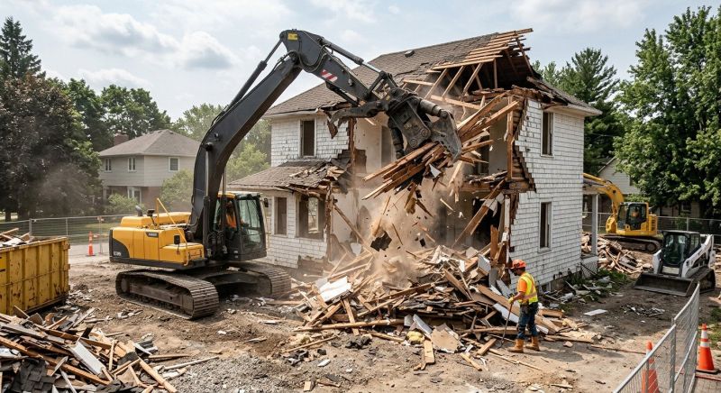 Home Demolition Service in Houston, TX